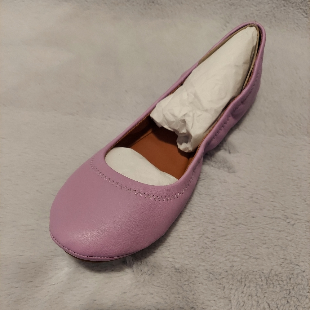 Lucky purple flats